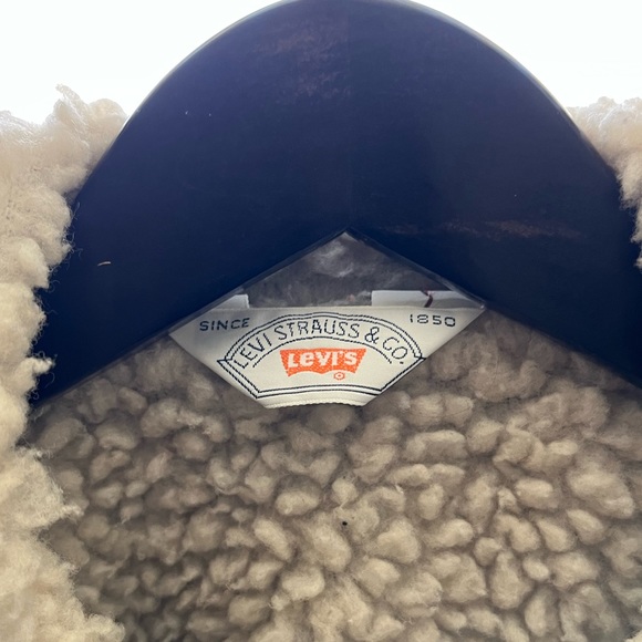 Vintage Levis Sherpa Jacket (70s-80s) - Picture 3 of 14